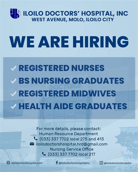 Job Hiring in Iloilo .